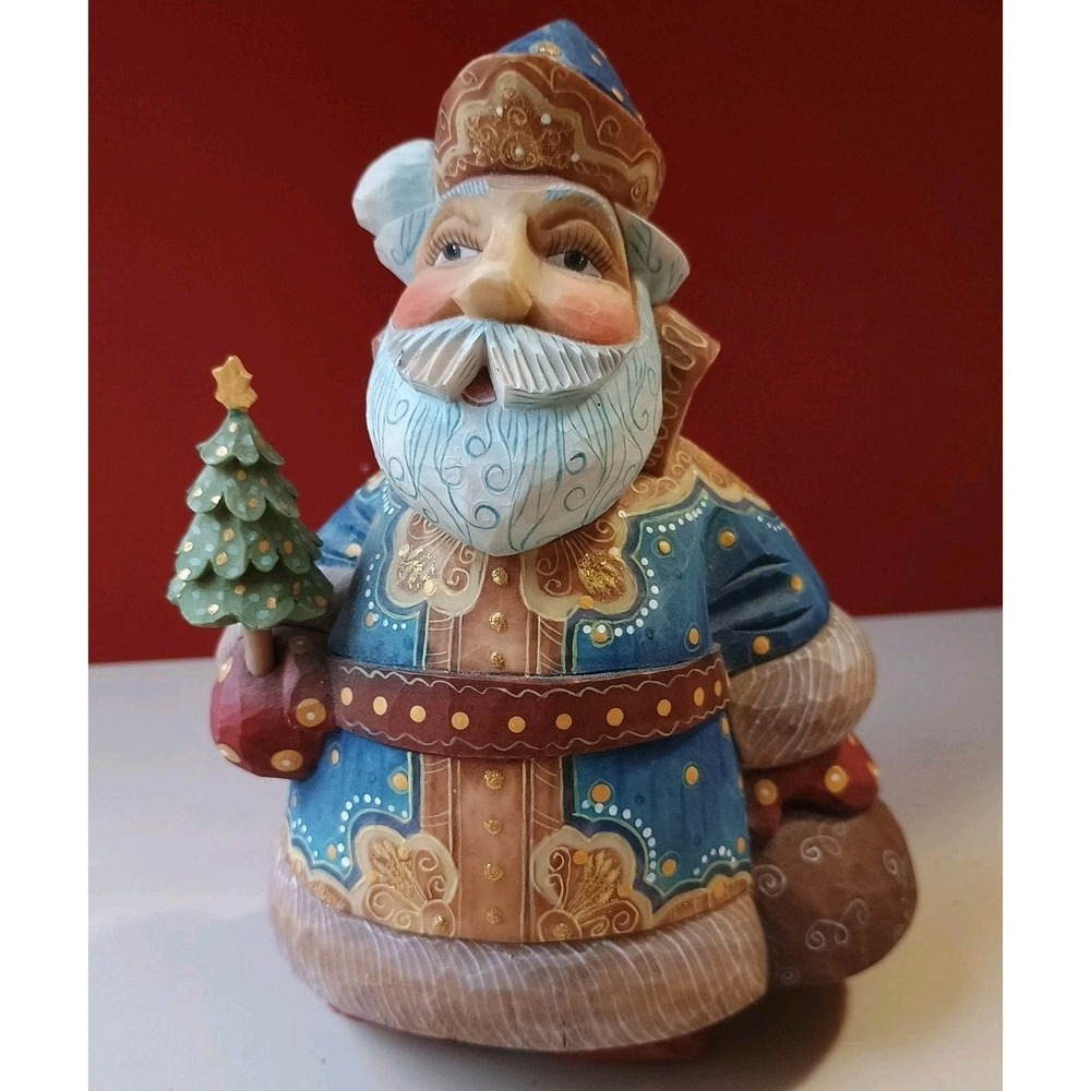 G DeBrekht Majestic Jovial Santa Figurine Limited Edition‎ Gift Givers Christmas